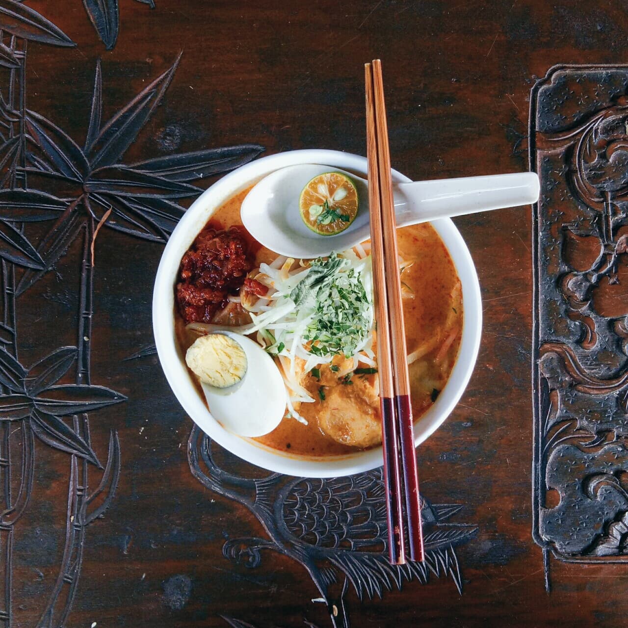 Laksa Lemak malaisienne