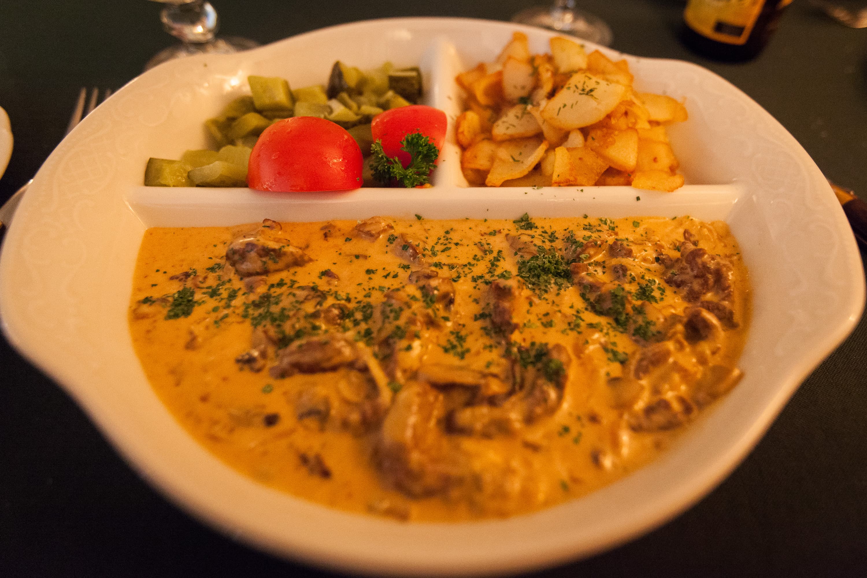 Bœuf Stroganov