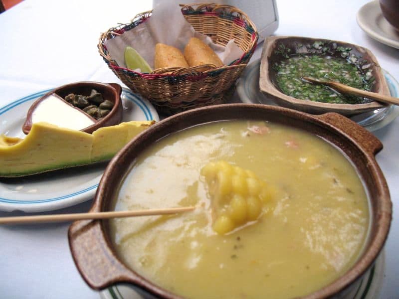 Ajiaco bogotano