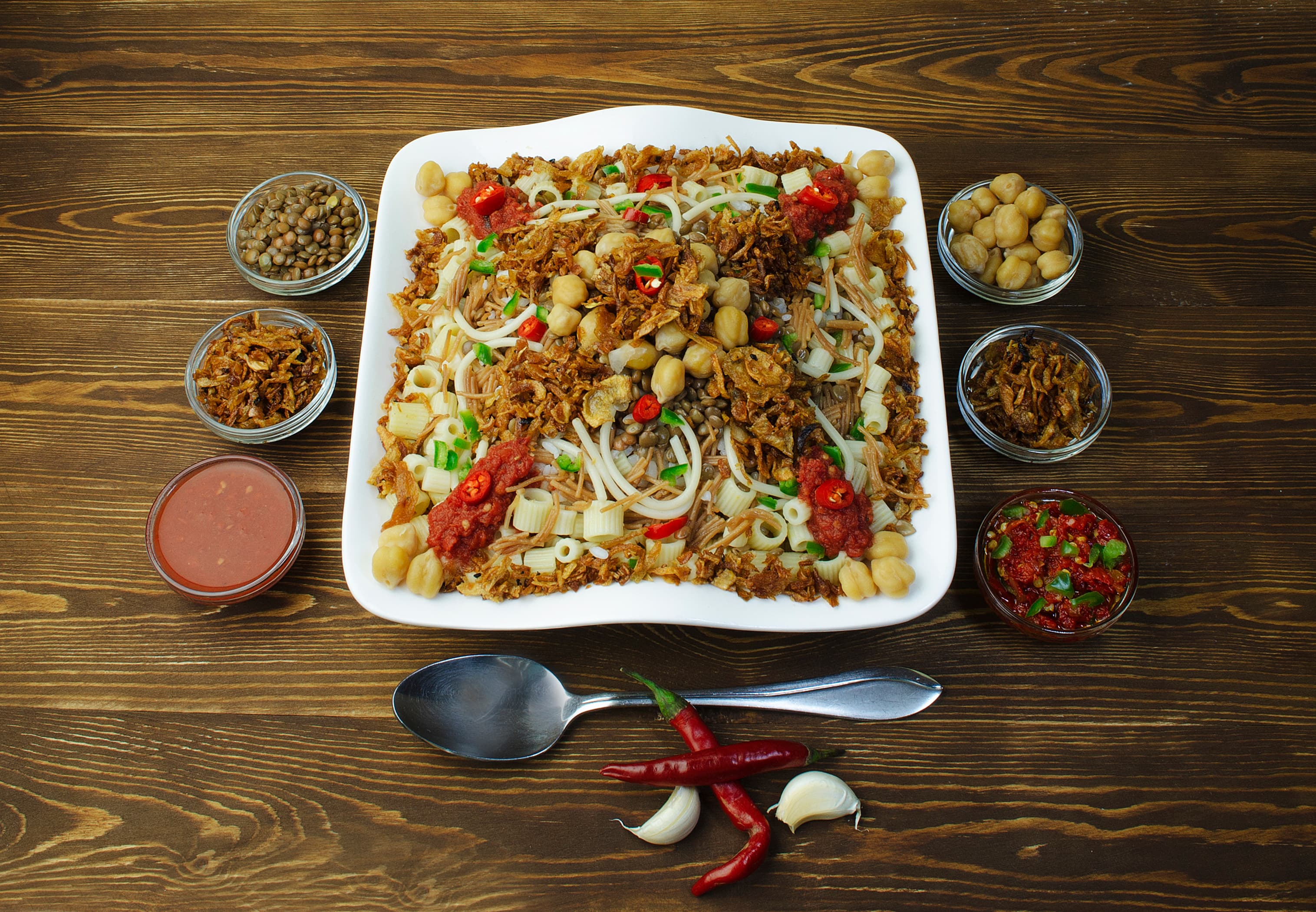 Koshari égyptien