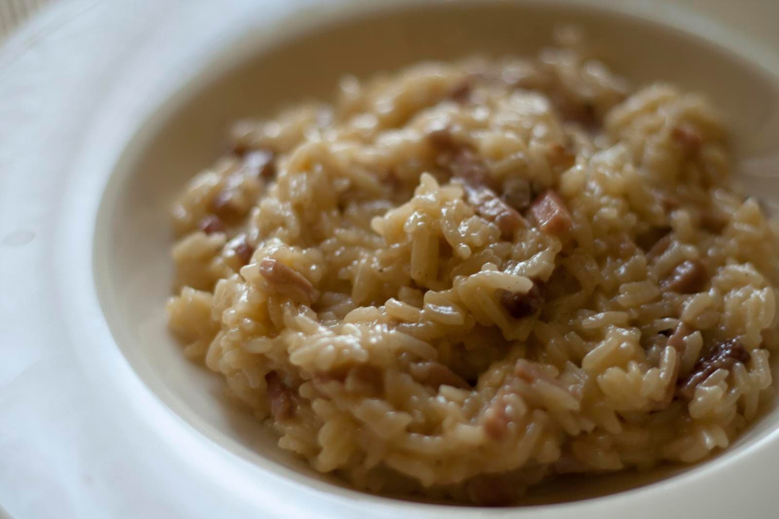 Risotto aux champignons et parmesan